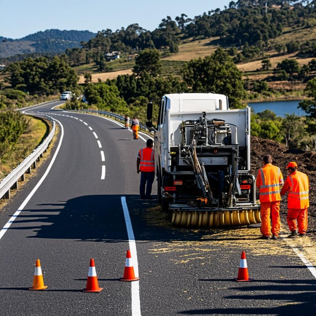 Conservação de Rede Rodoviária e Ferroviária — Framegas & Santos